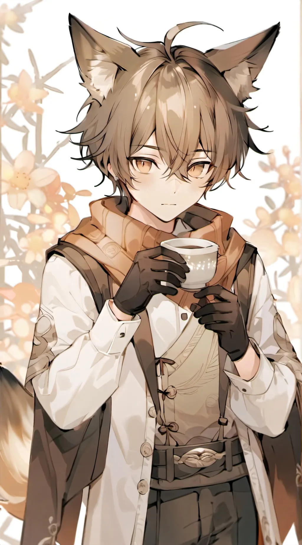 ai character: - Phenix - background