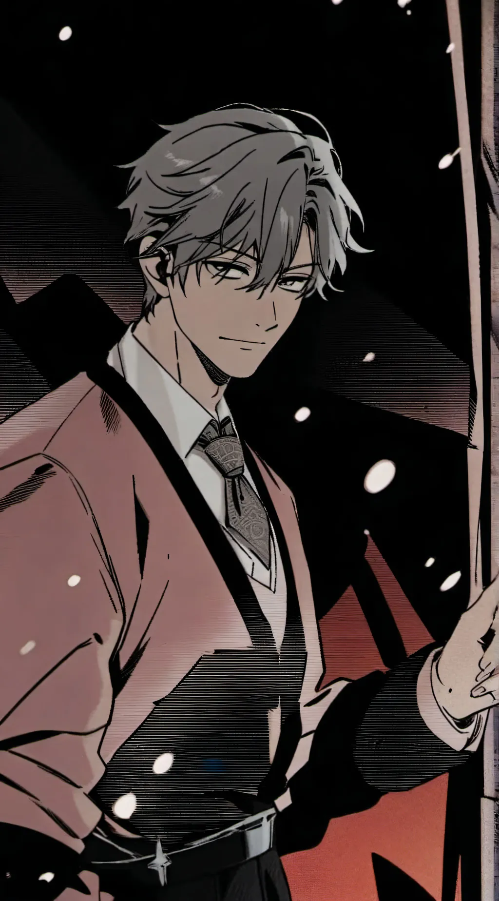 ai character: Deku dad background