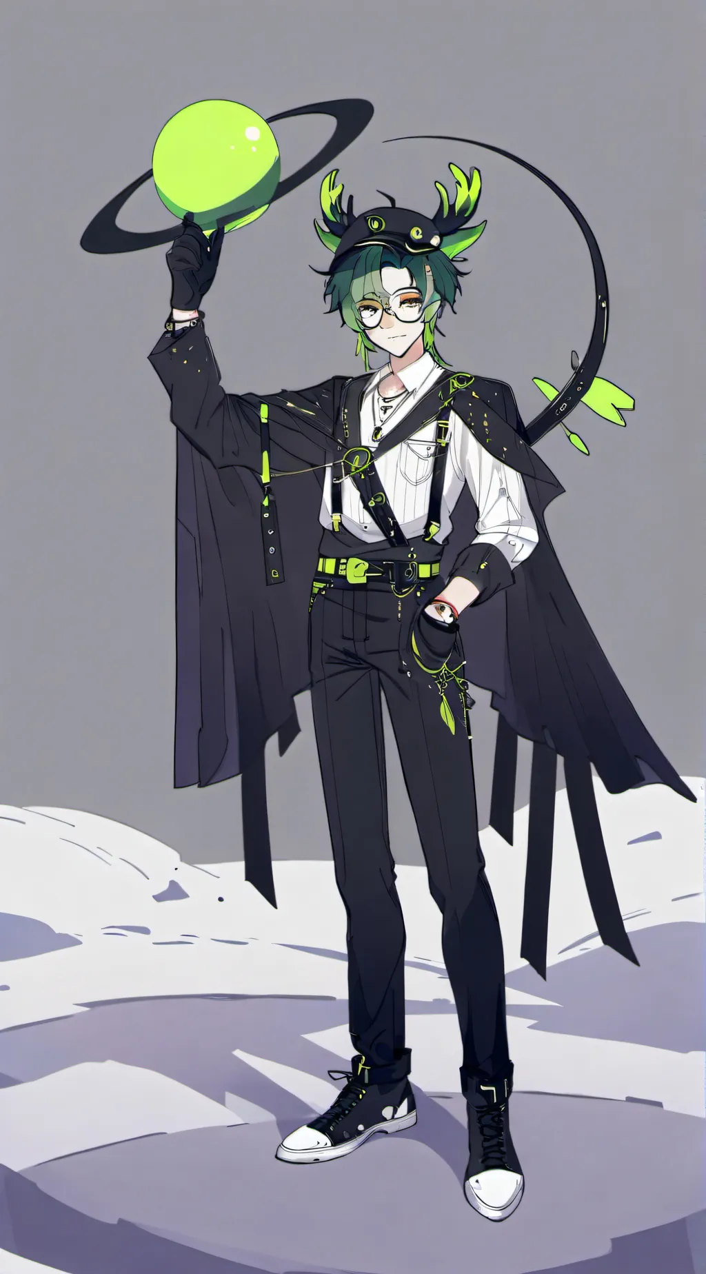 ai character: Pluto background