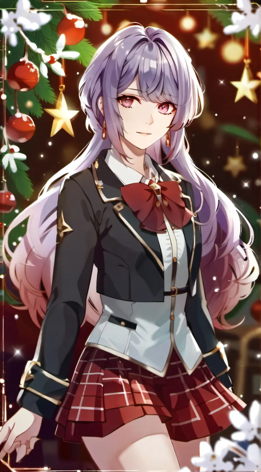 ai character: Moonlight background