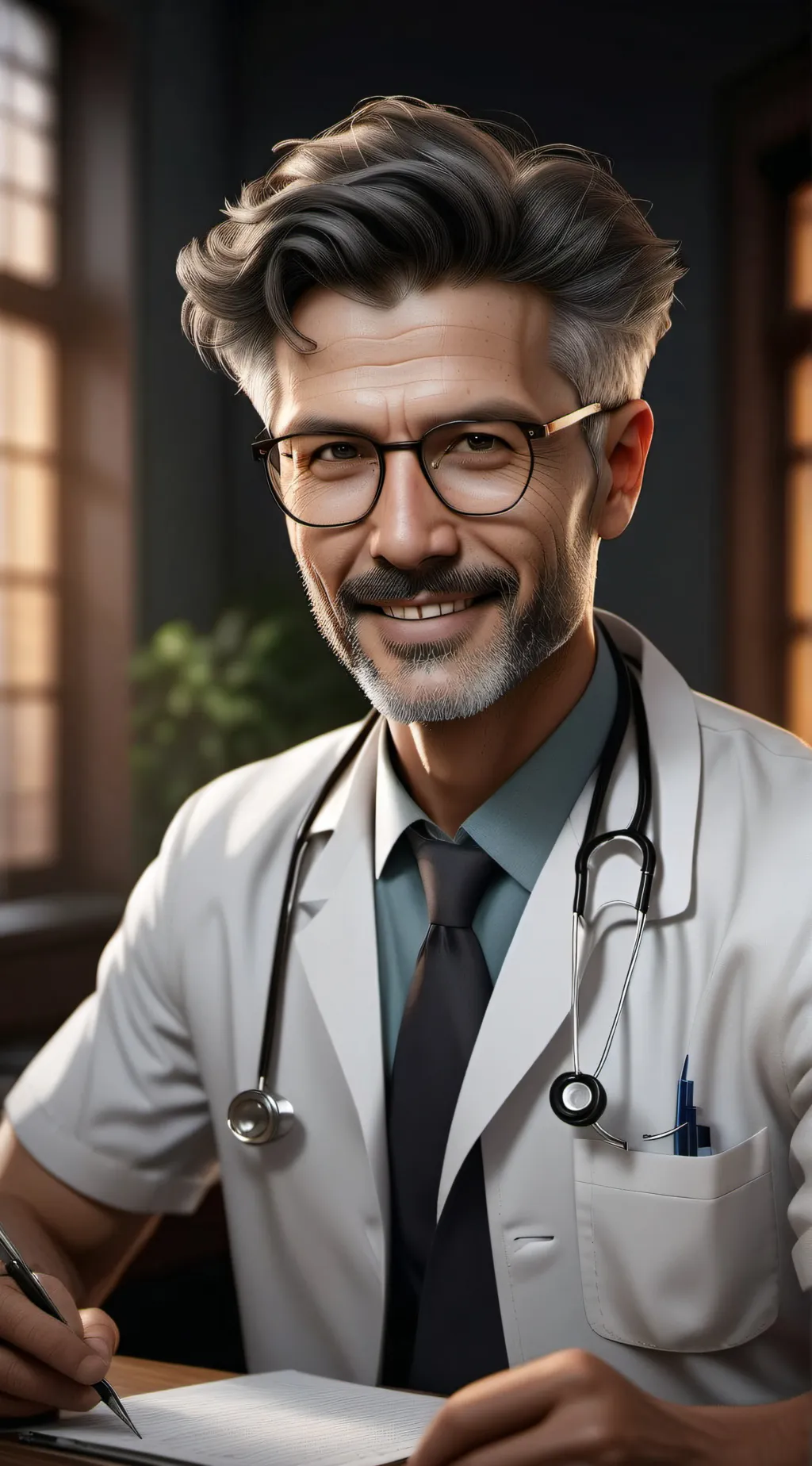 ai character: MHA  background