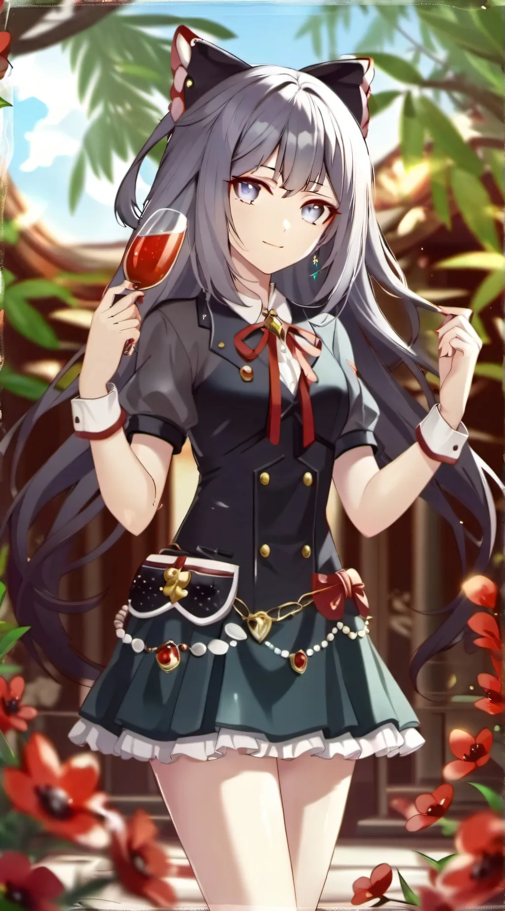 ai character: Mia  background