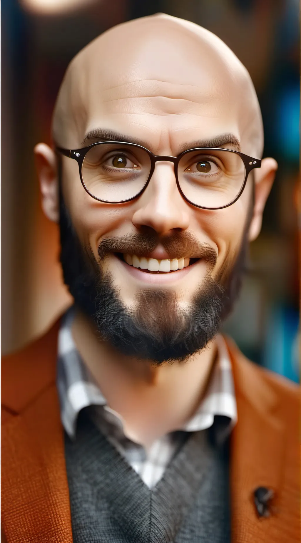 ai character: Micheal (VSauce)  background