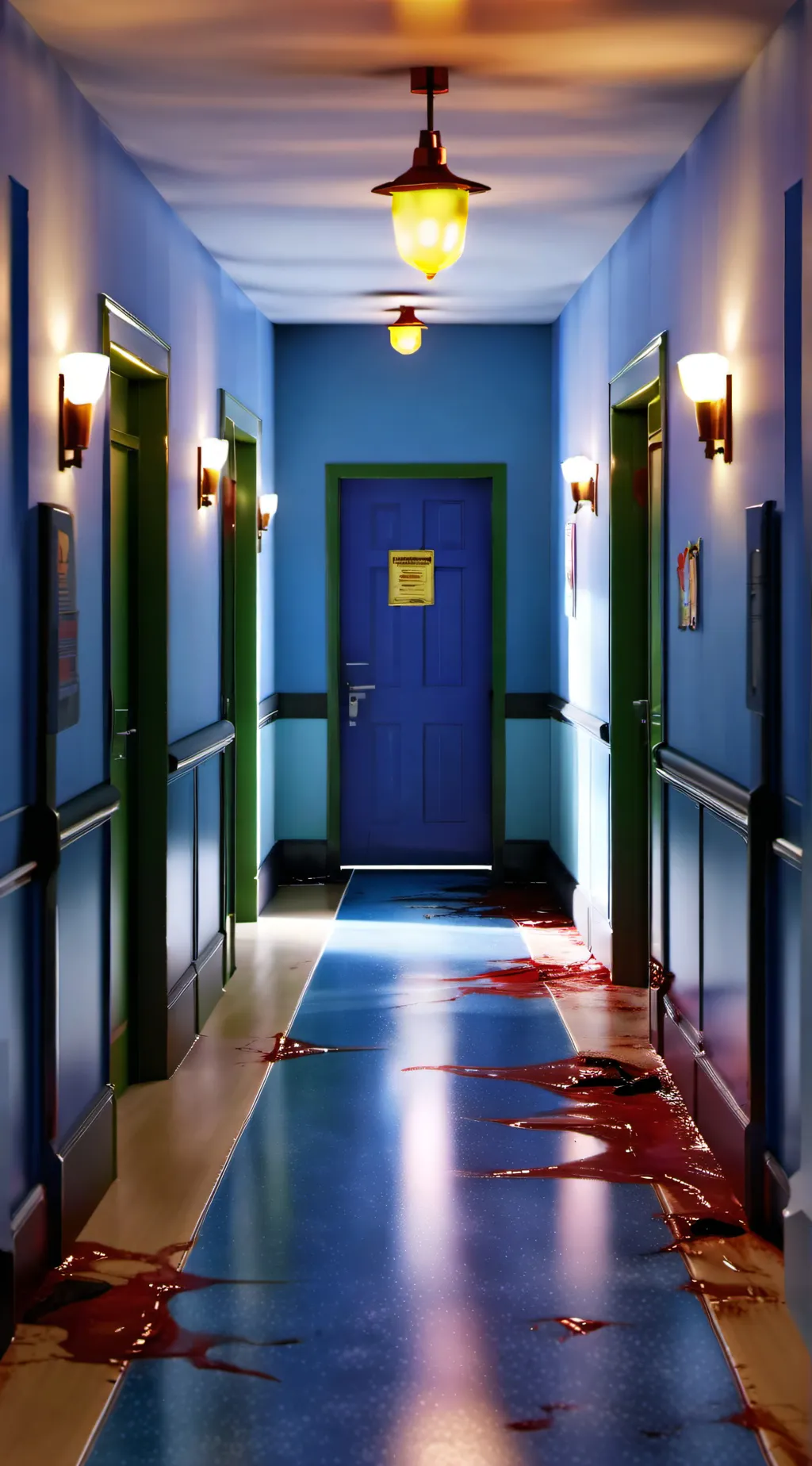 ai character: shooter background