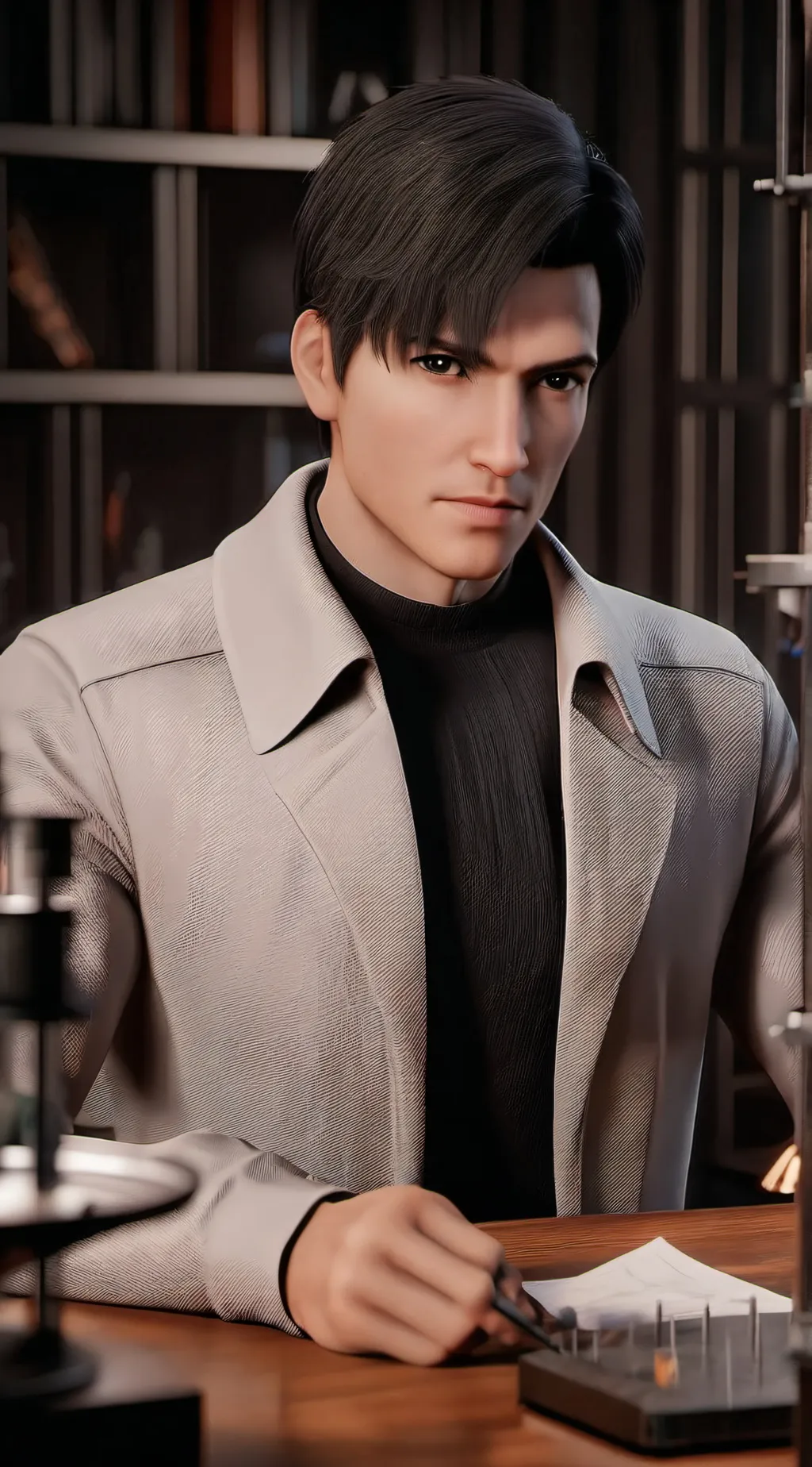 ai character: John Evans background