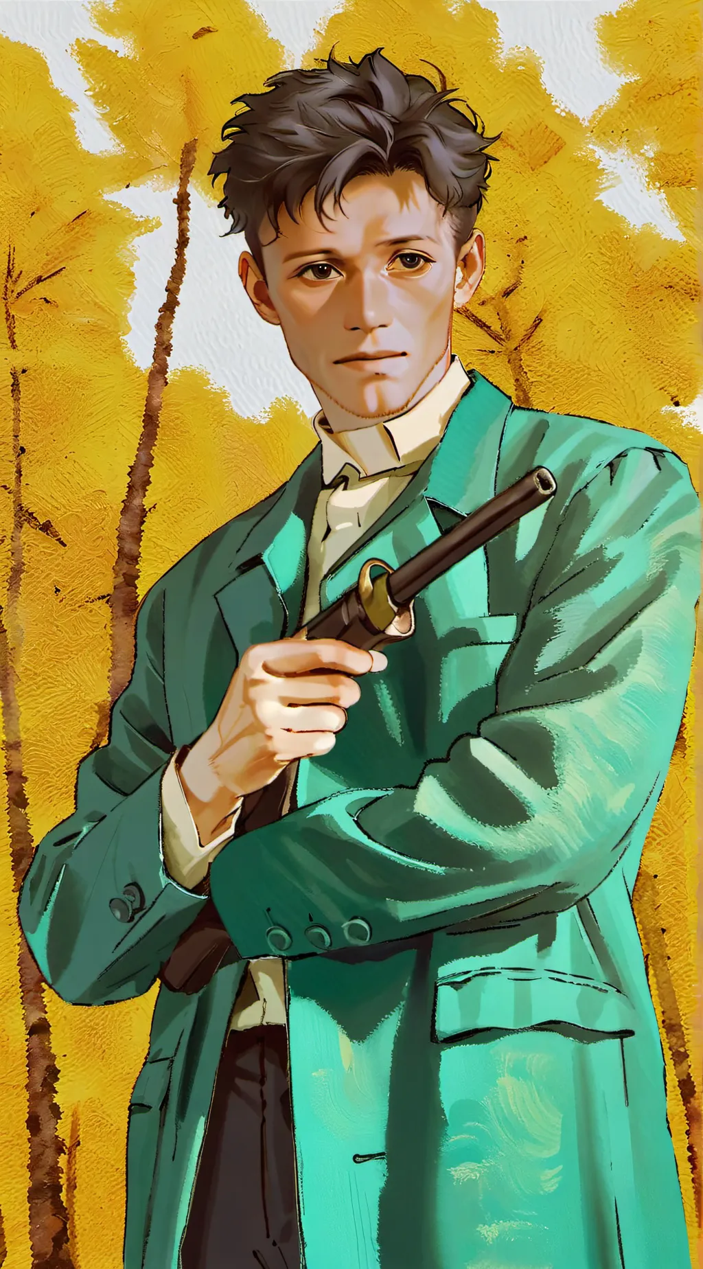 ai character: štěpán background