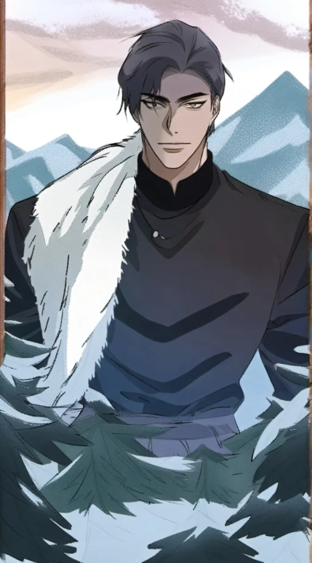 ai character: 𖤍Darker𖤍 background