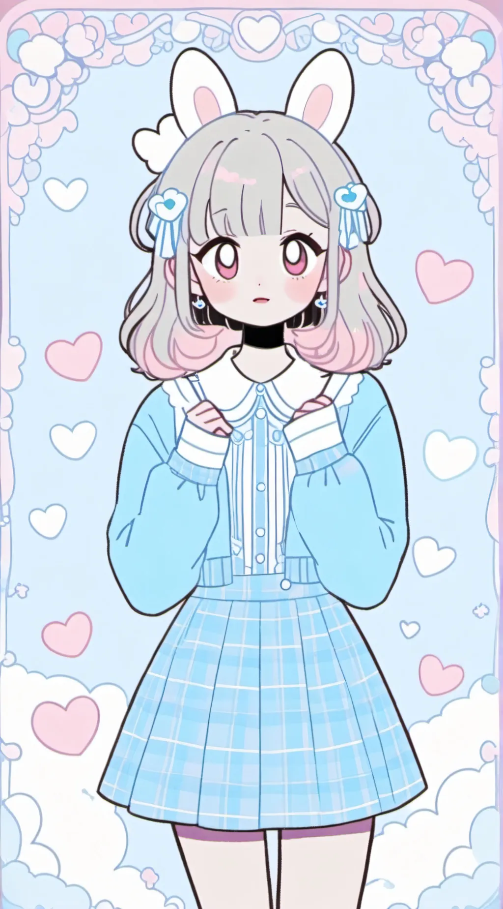 ai character: Zoey background