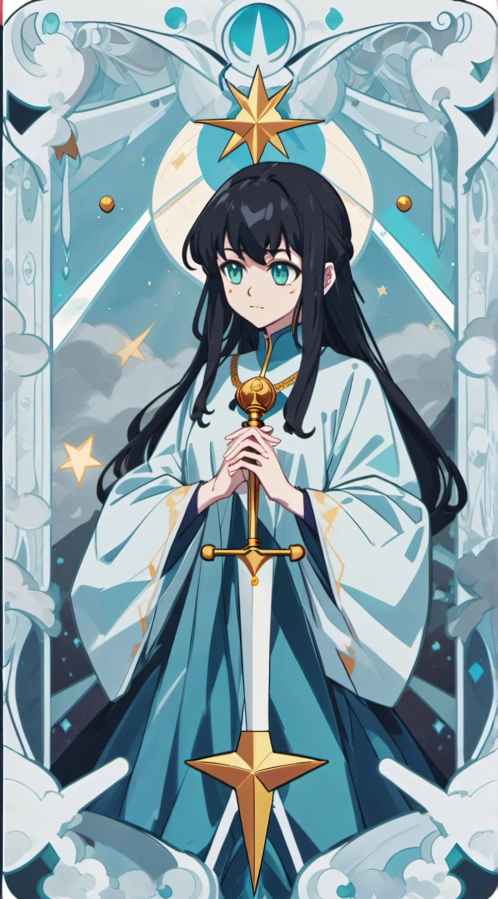 ai character: tokito muchiro background