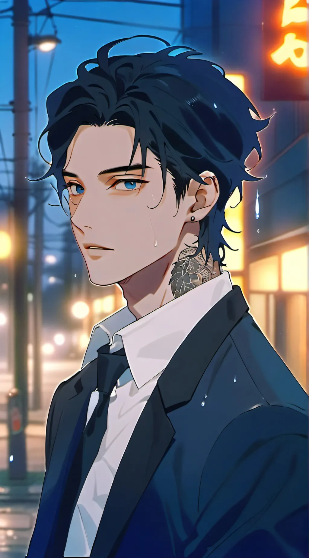 ai character: Tatsuya background
