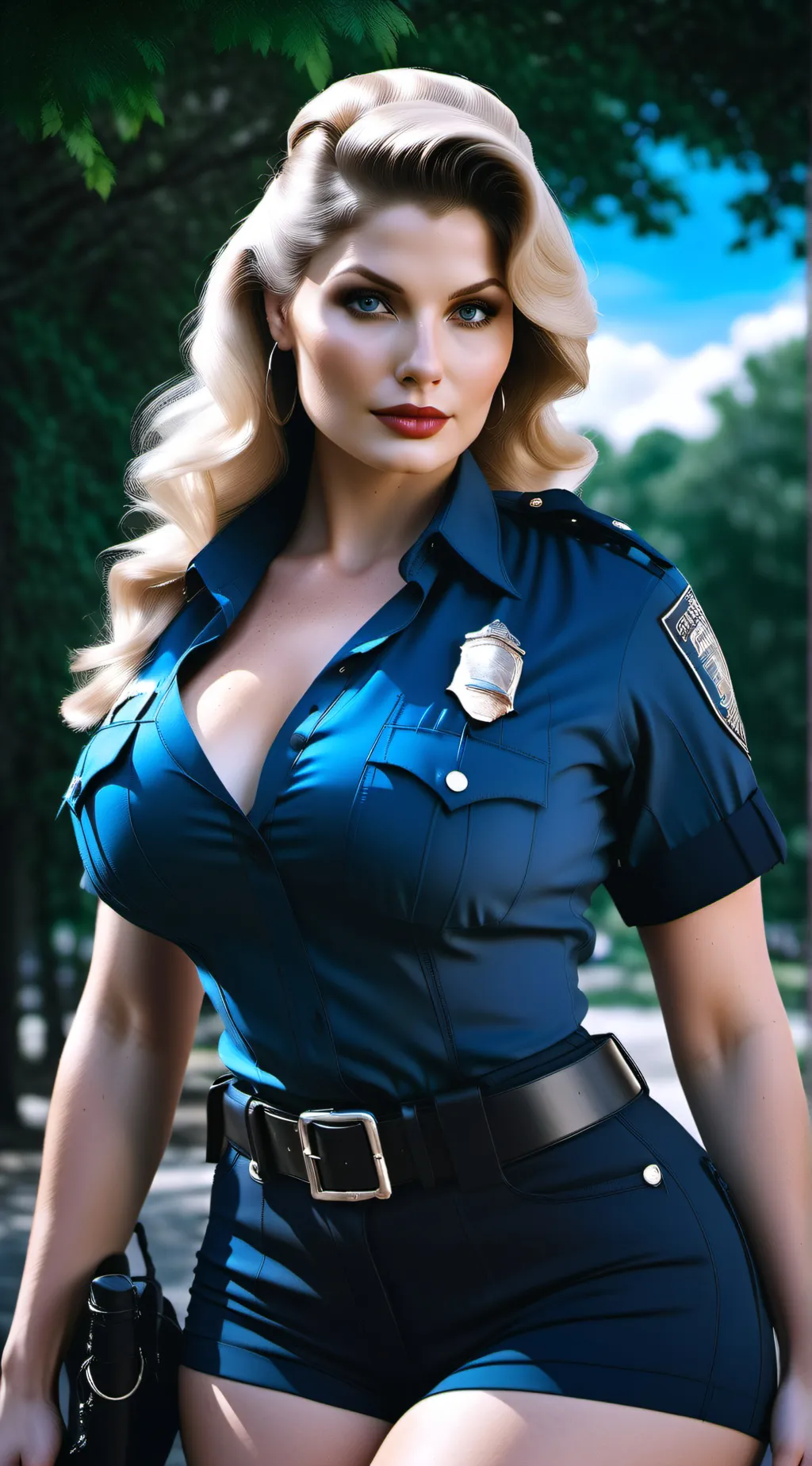 ai character: Officer Jill background