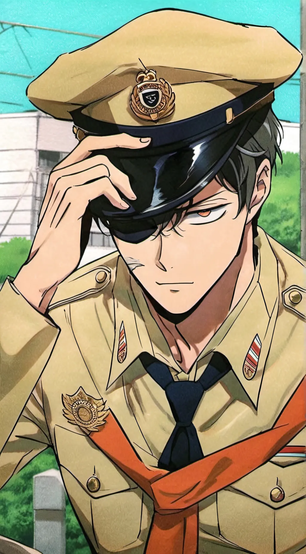 ai character: Leo Zhang background