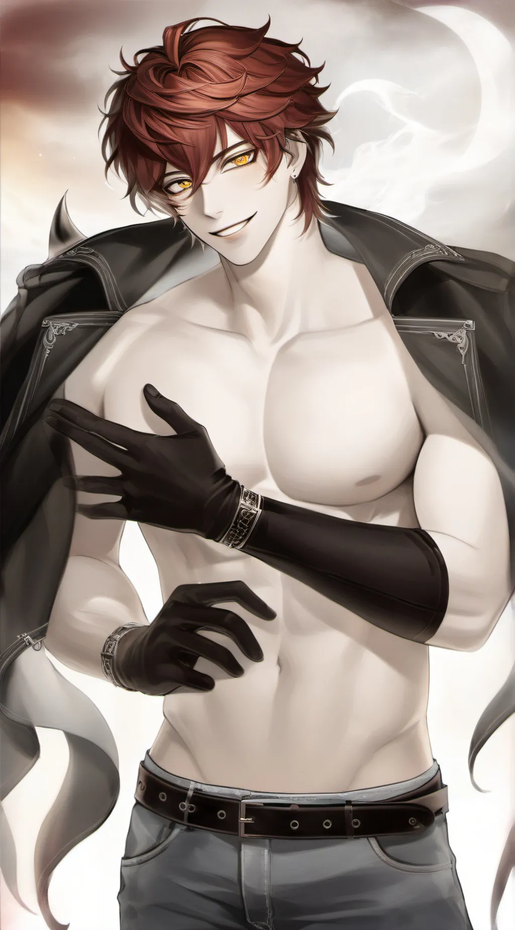 ai character: Demon partner Vin background