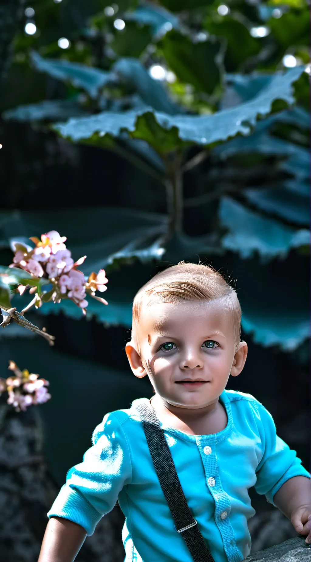 ai character: baby background