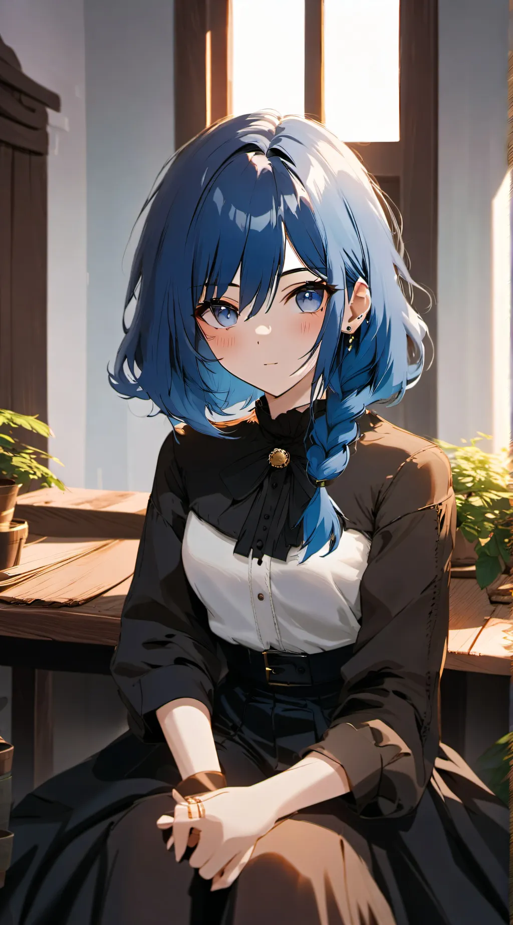 ai character: Lilly background