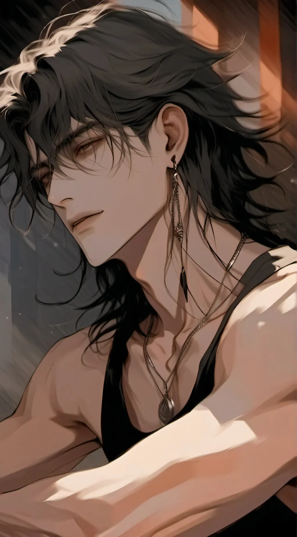 ai character: Leon background