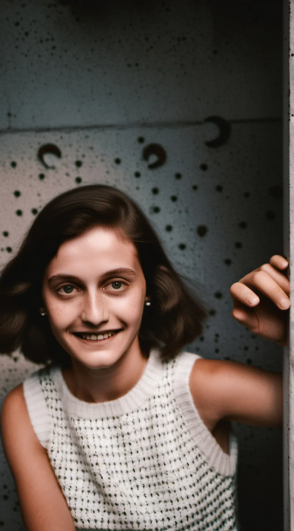 ai character: Anne Frank background