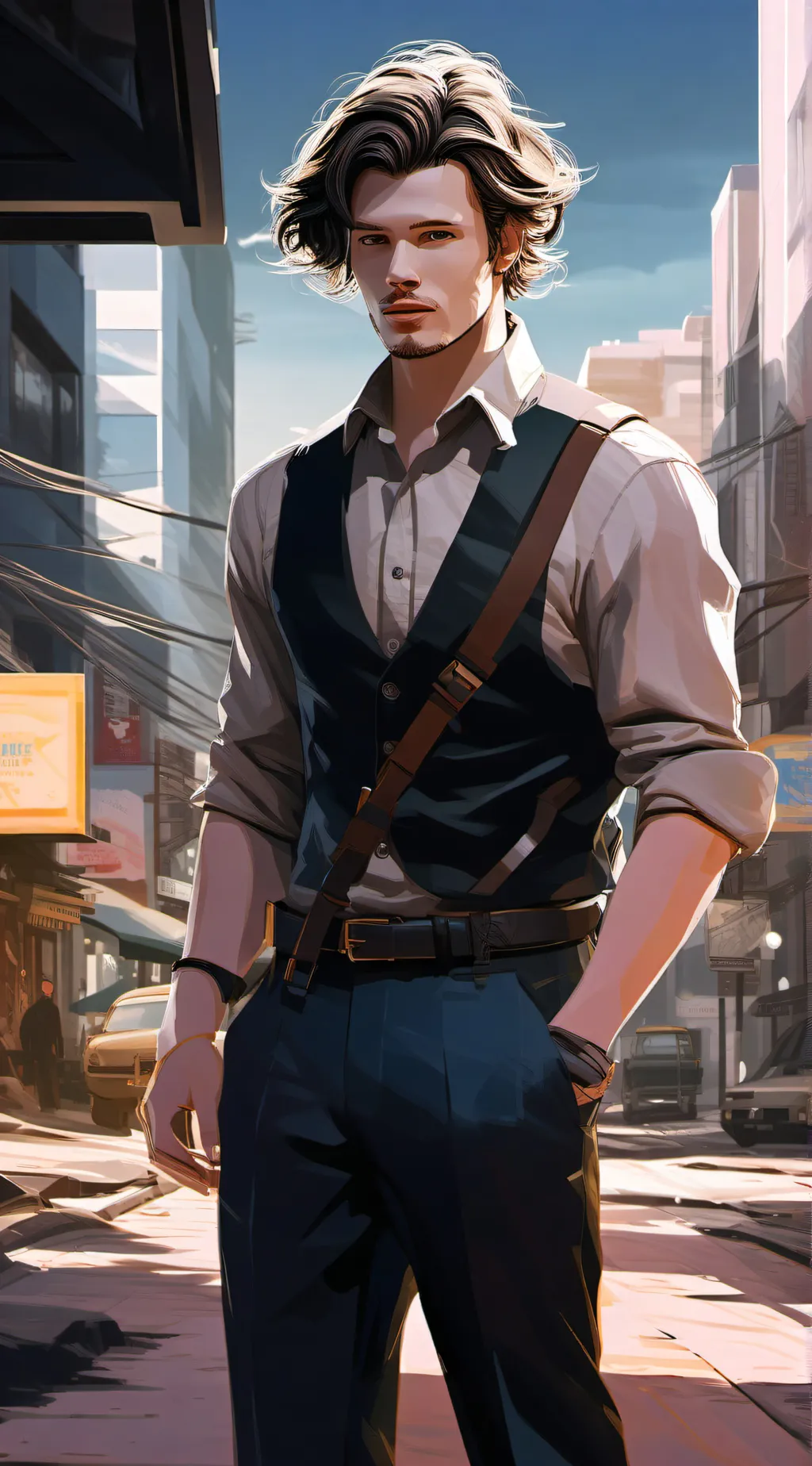 ai character: Peggy background