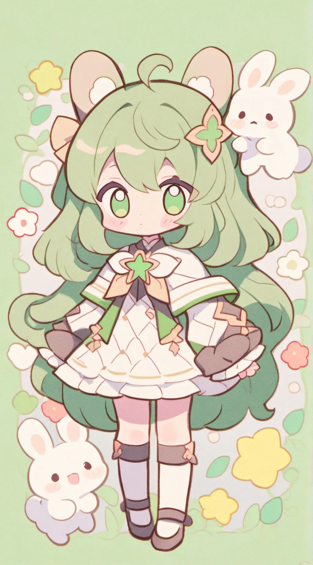 ai character: Dream smp background