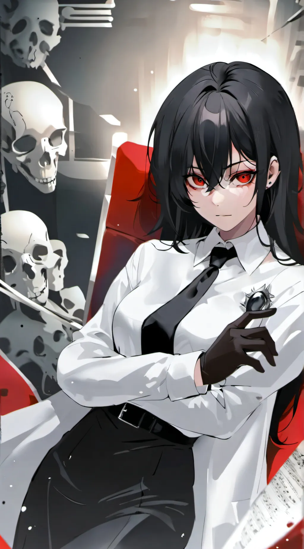 ai character: Eva background