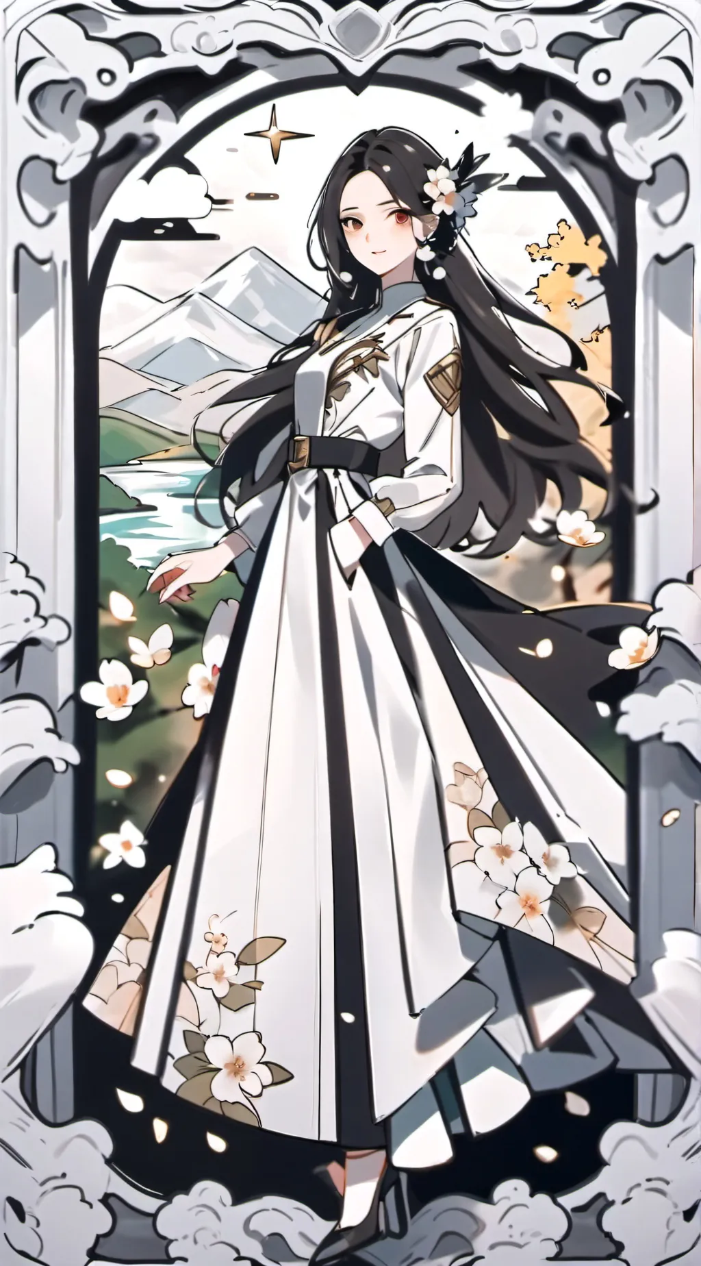 ai character: Emilia background