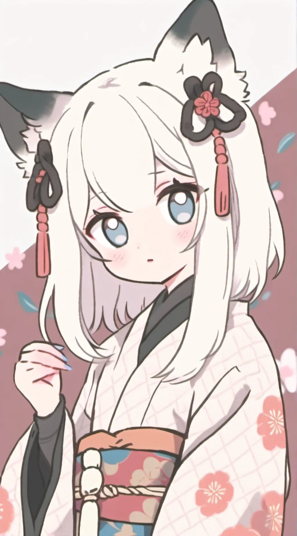 ai character: Kizuno >^ o ^< background