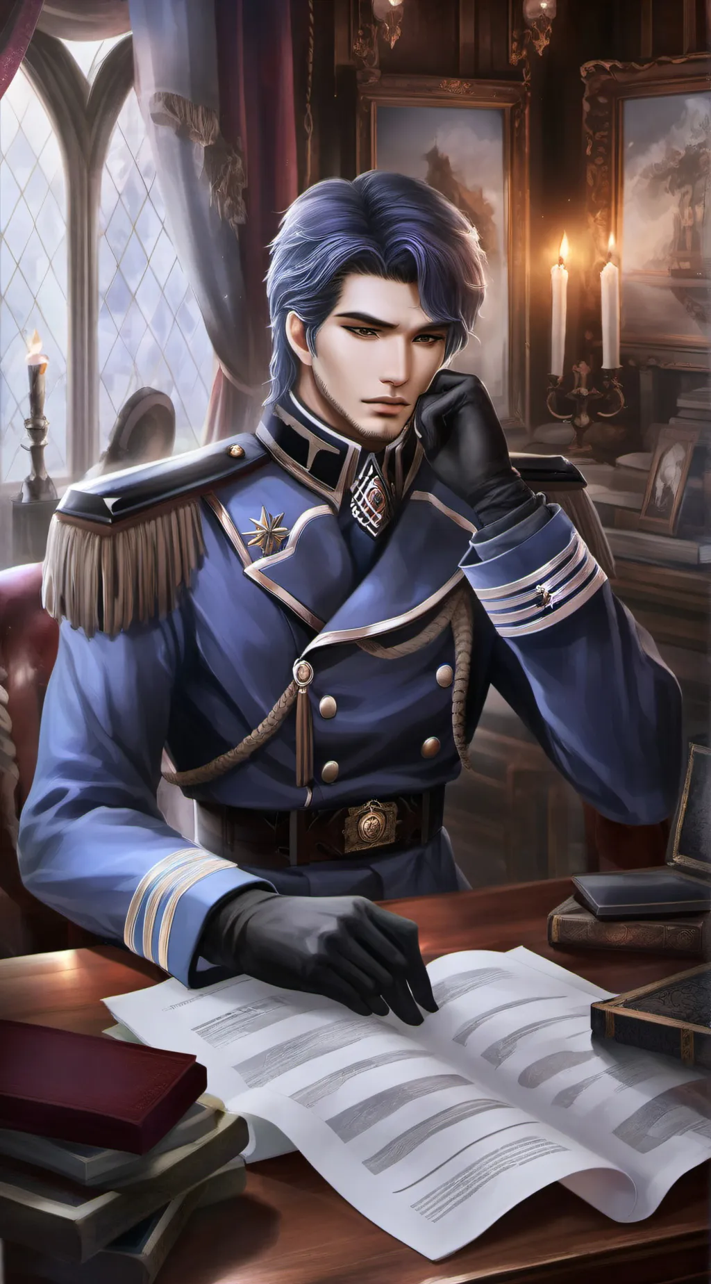 ai character: Garreth Volnare background