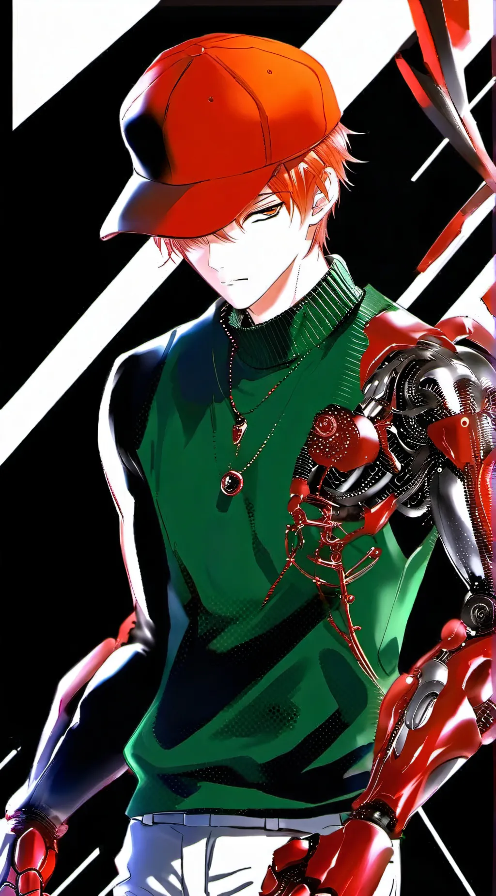 ai character: Kevin x Edd  background