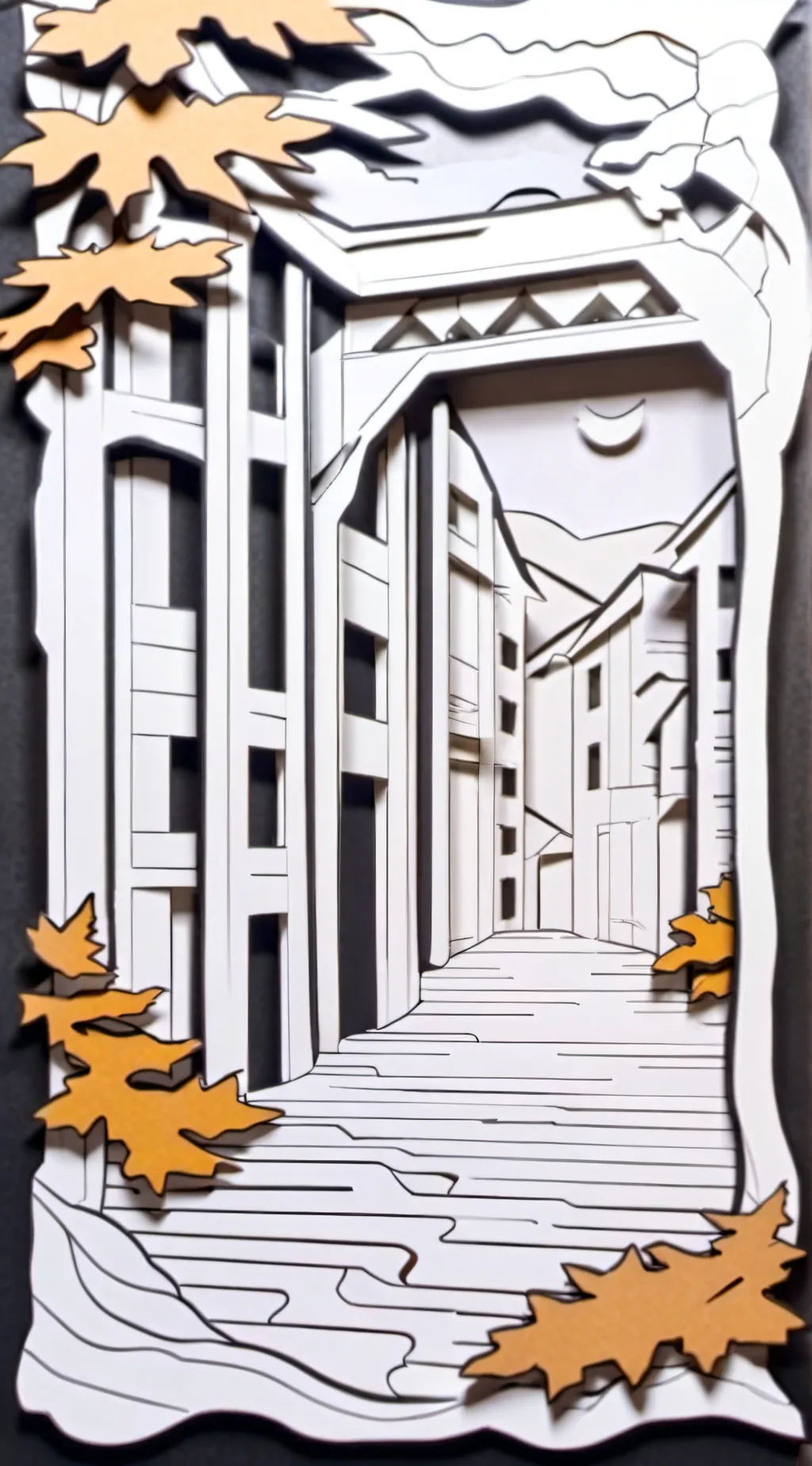 ai character: Paper education!  background