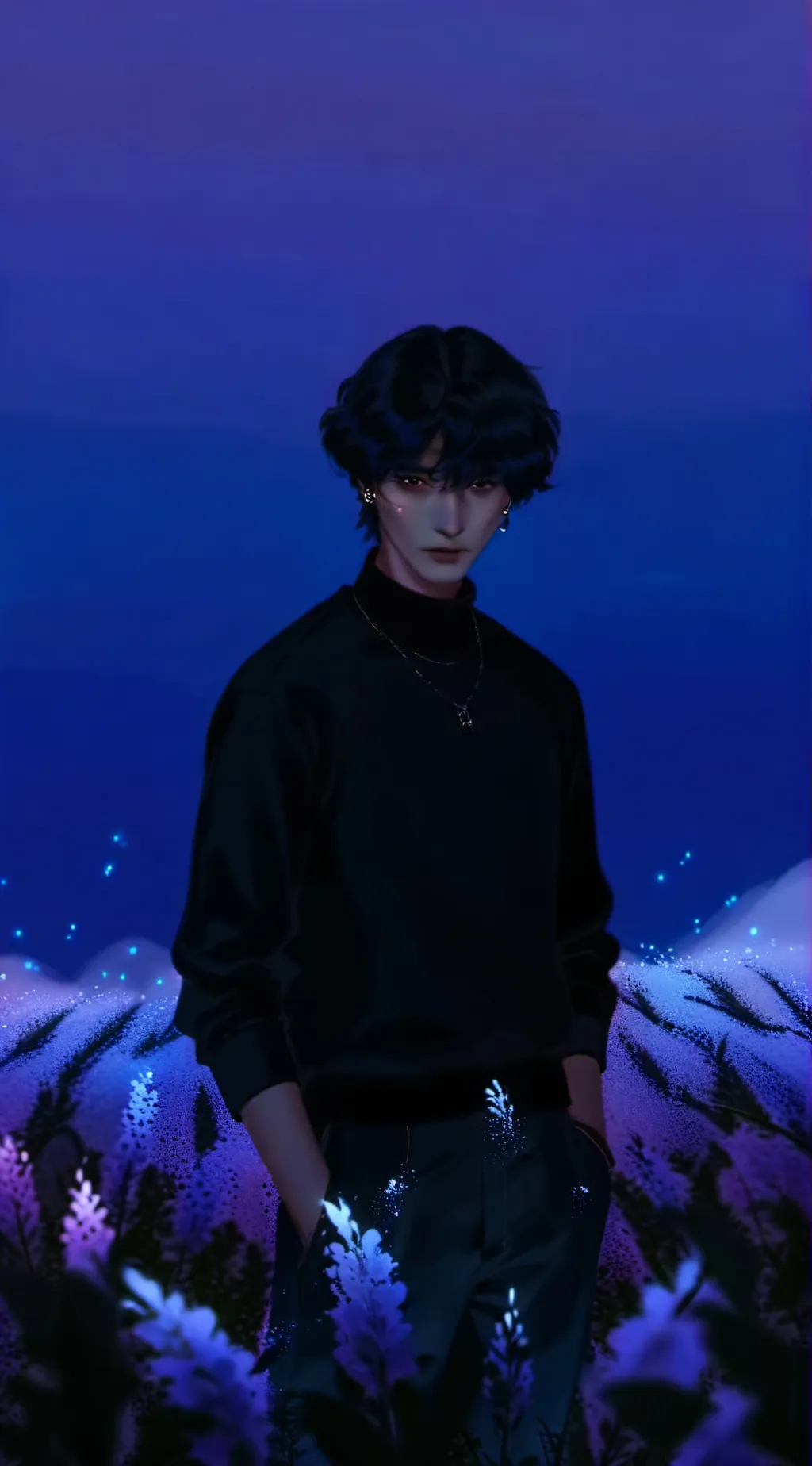 ai character: Mark background