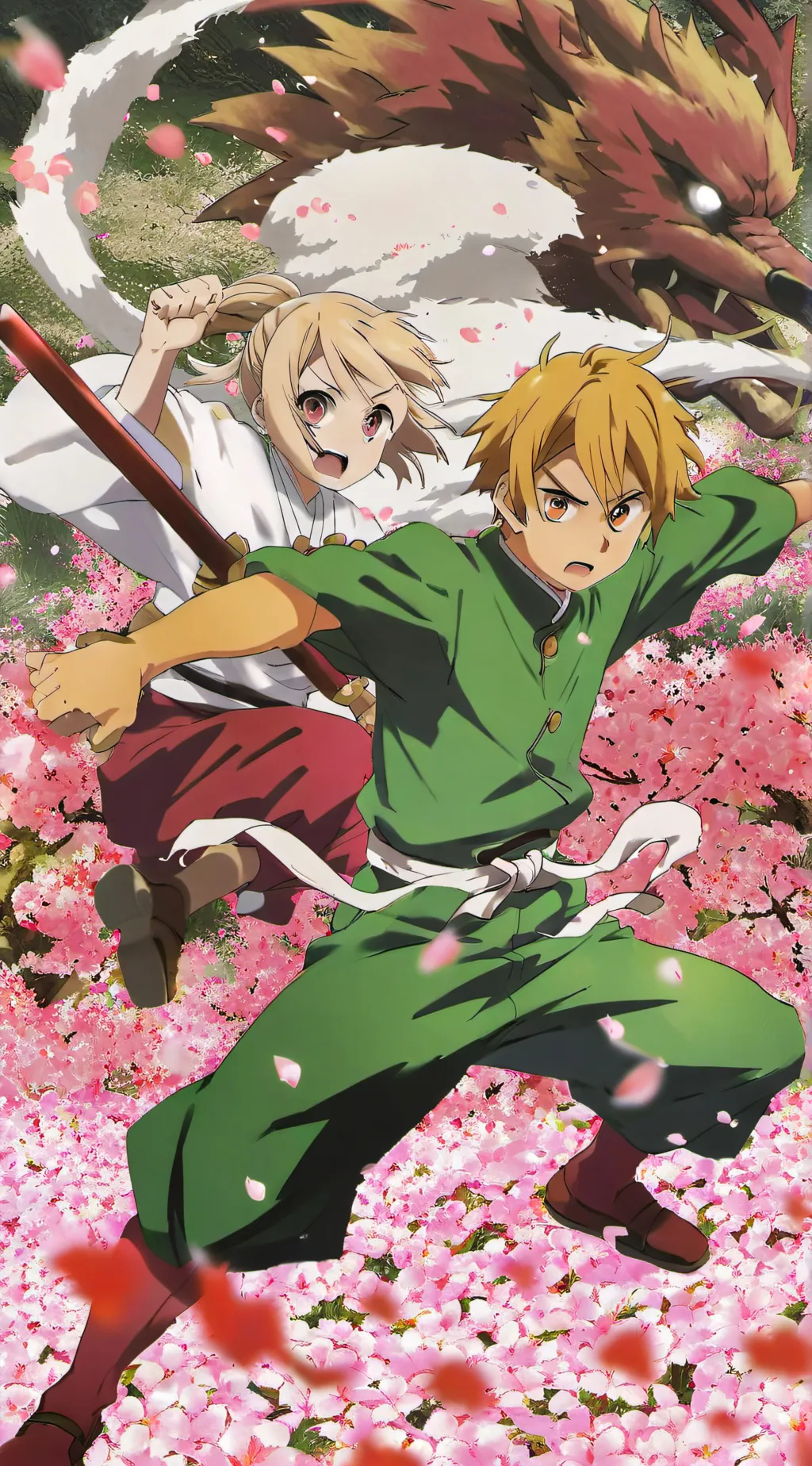 ai character: denji vs makima background