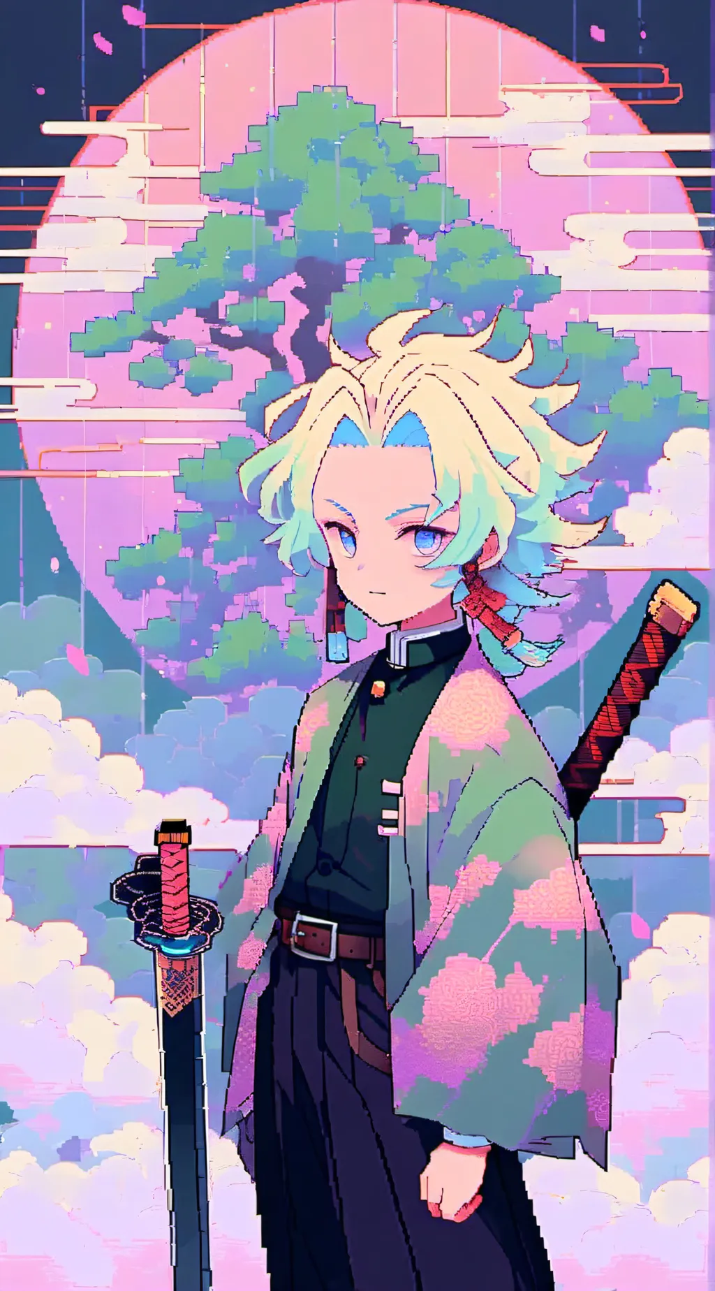 ai character: demonslayer  background