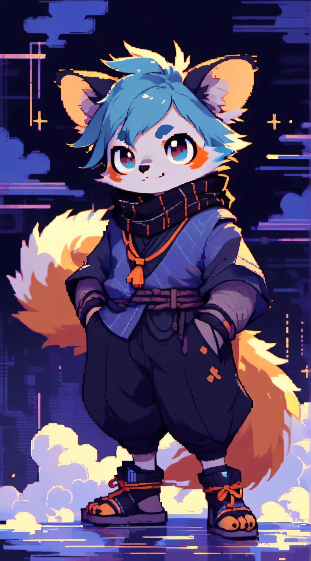 ai character: taro. background