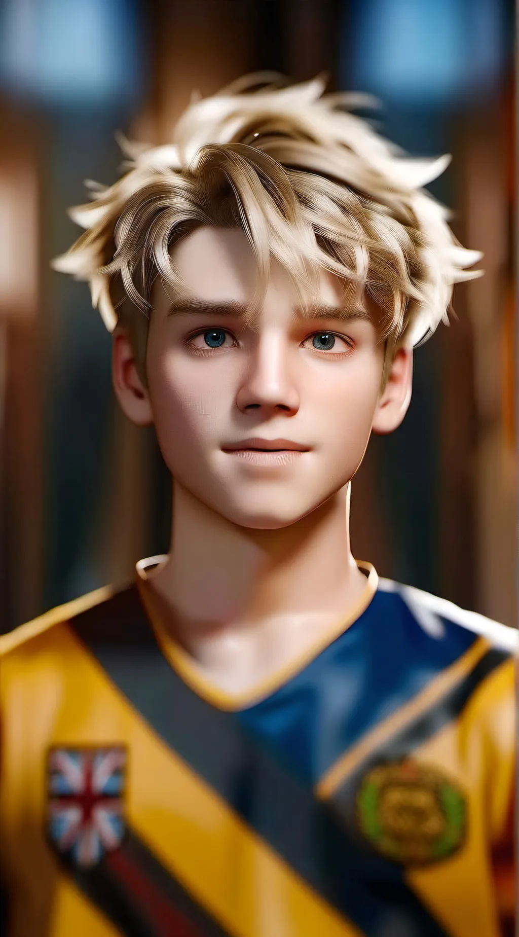 ai character: Adam  background