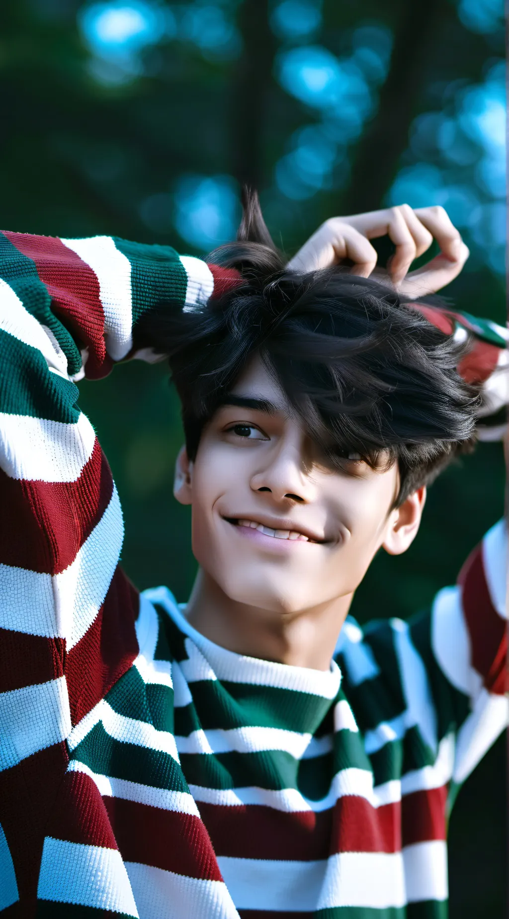 ai character: tom  background