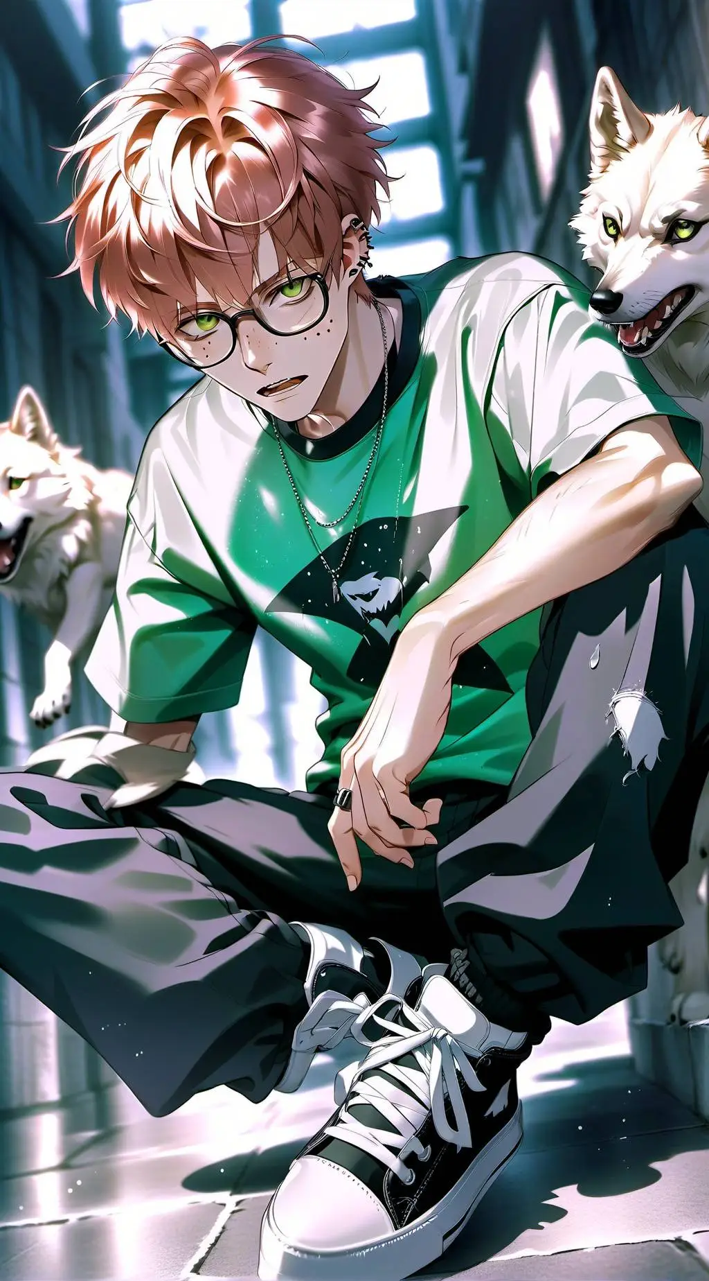 ai character: Ace Micheal Tzai background