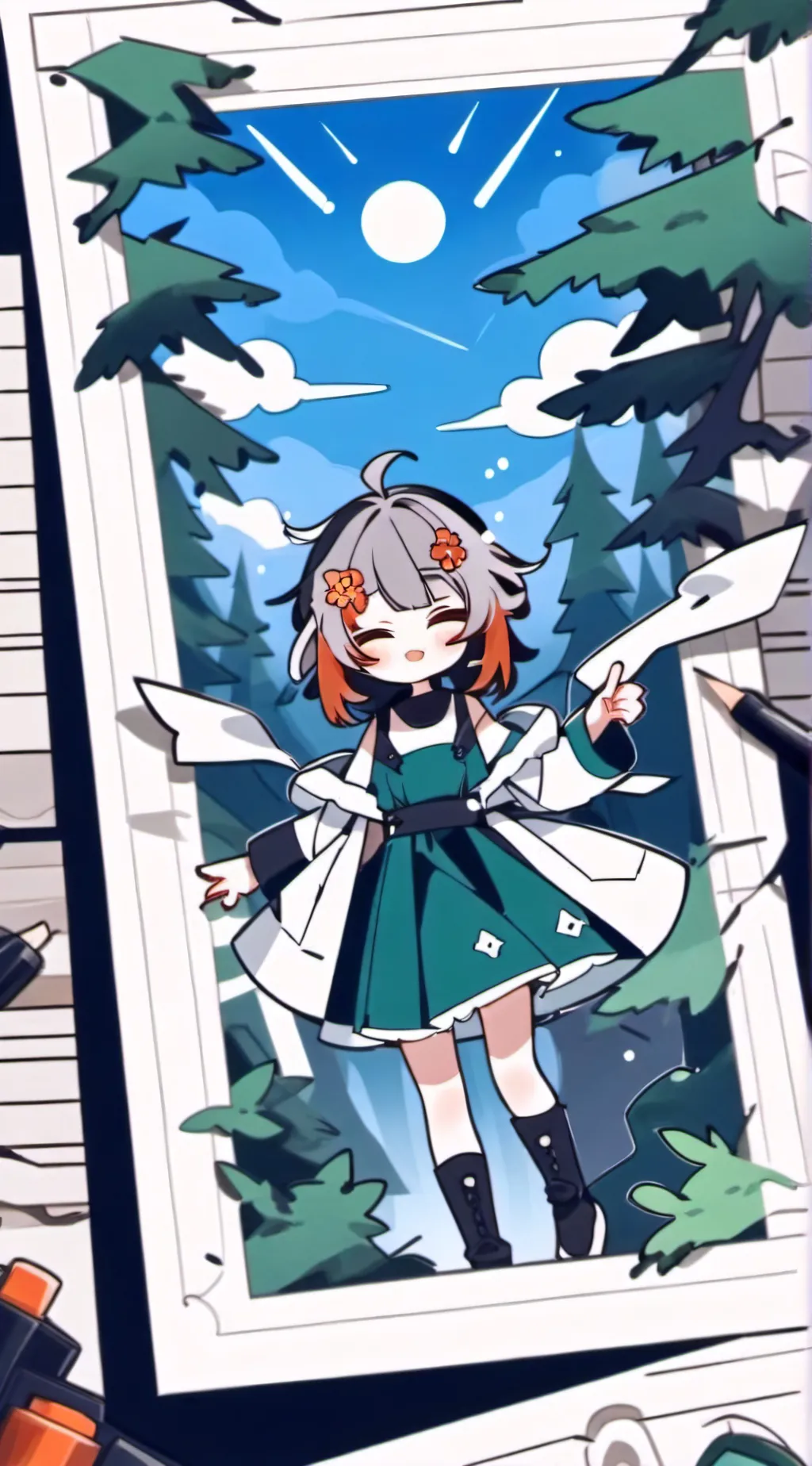 ai character: Jules MHA background