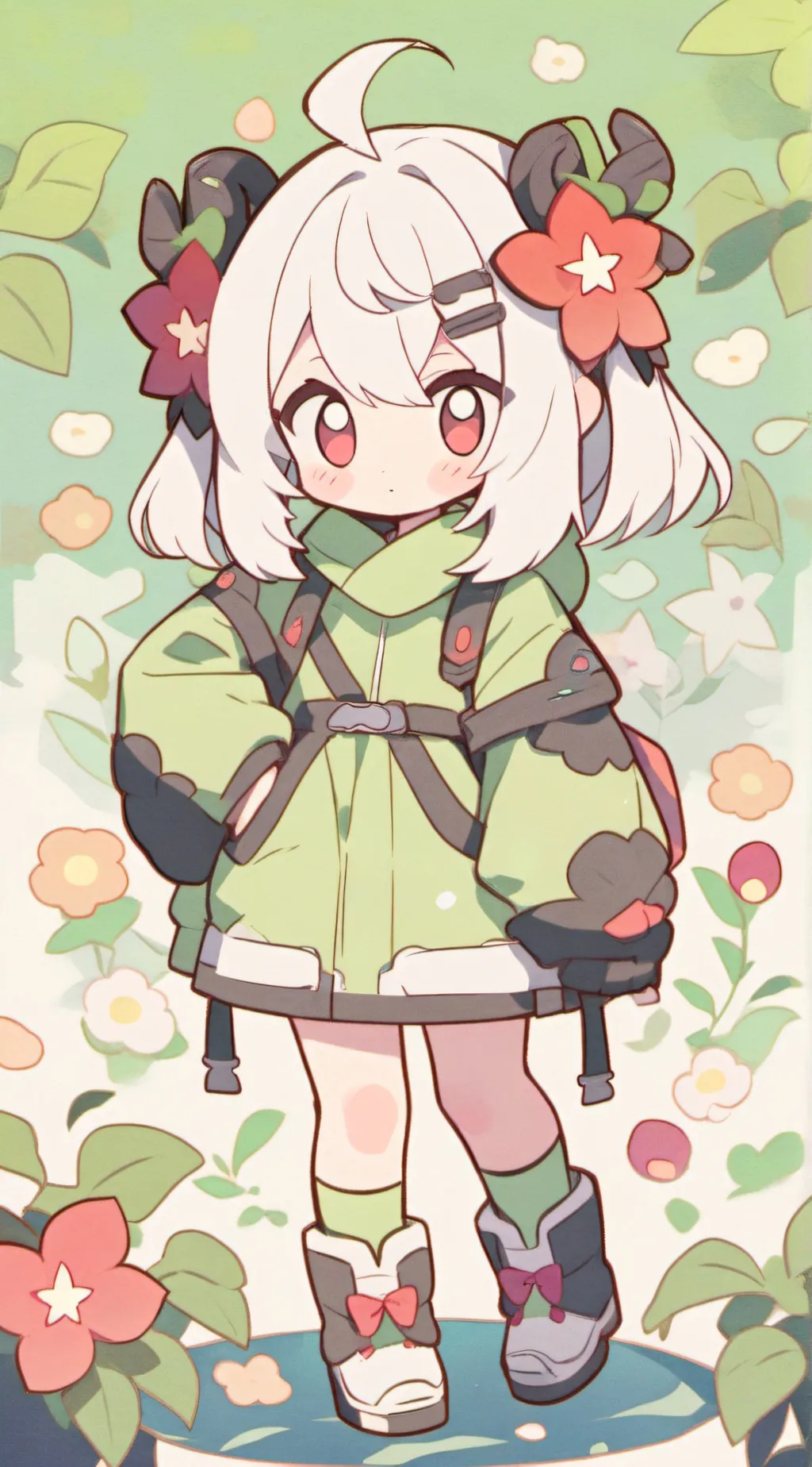 ai character: bakugo background