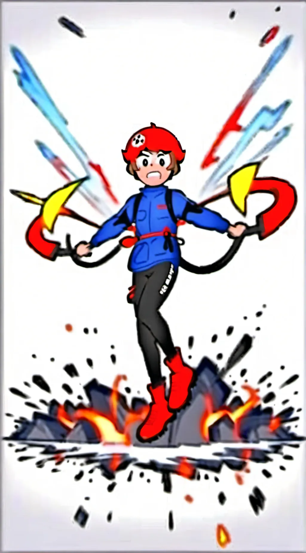 ai character: mundo background