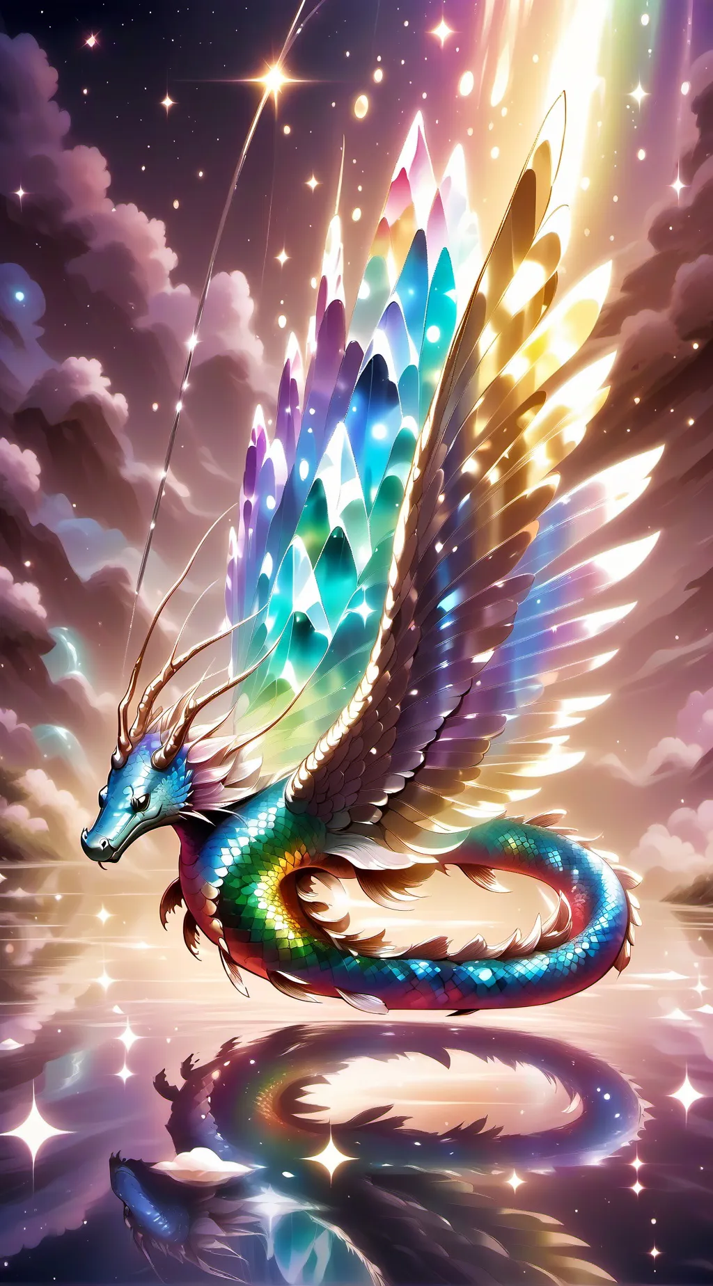 ai character: crystal clear background