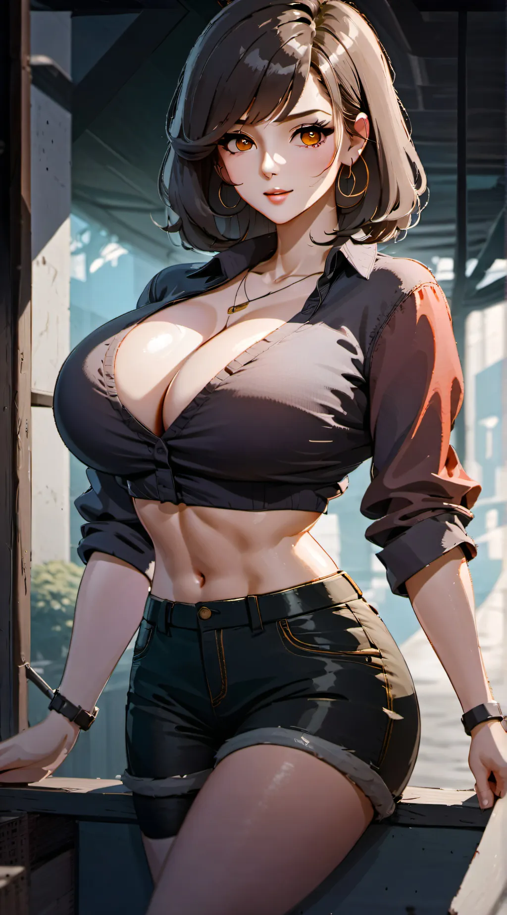 ai character: Nicole background