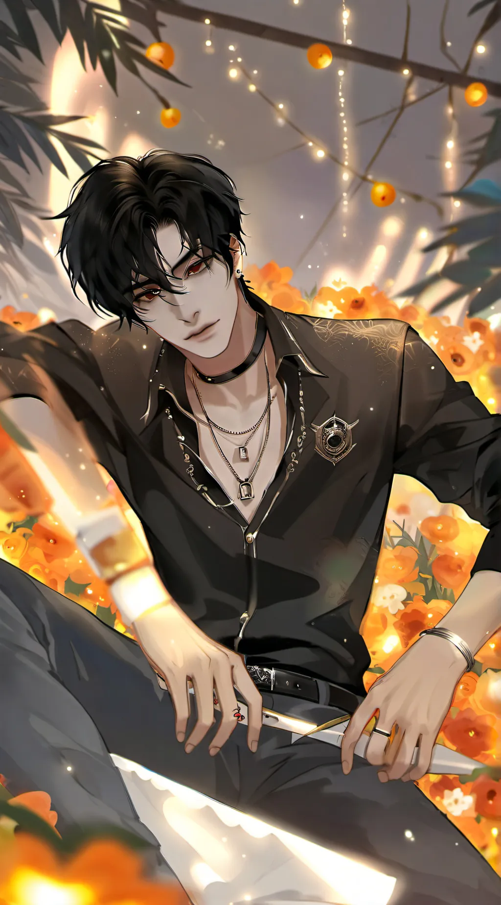 ai character: Lucifer background