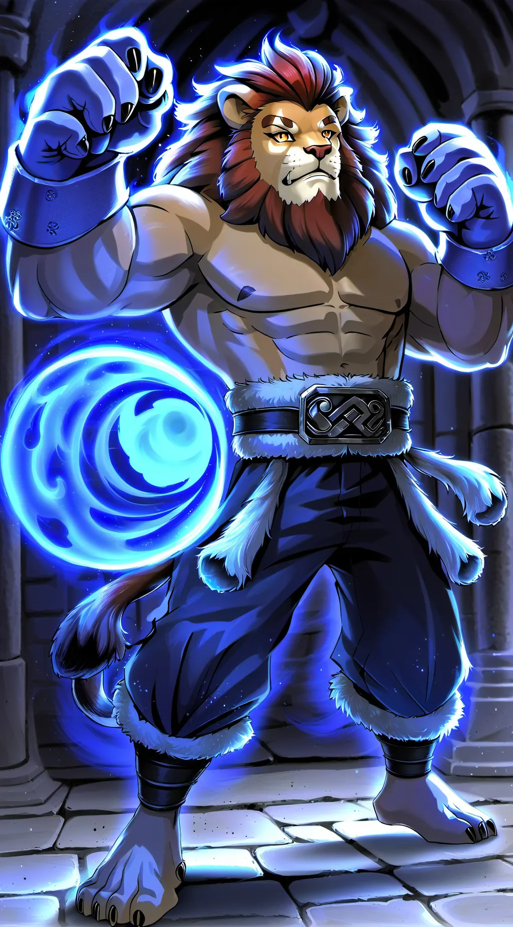 ai character: Leongar background