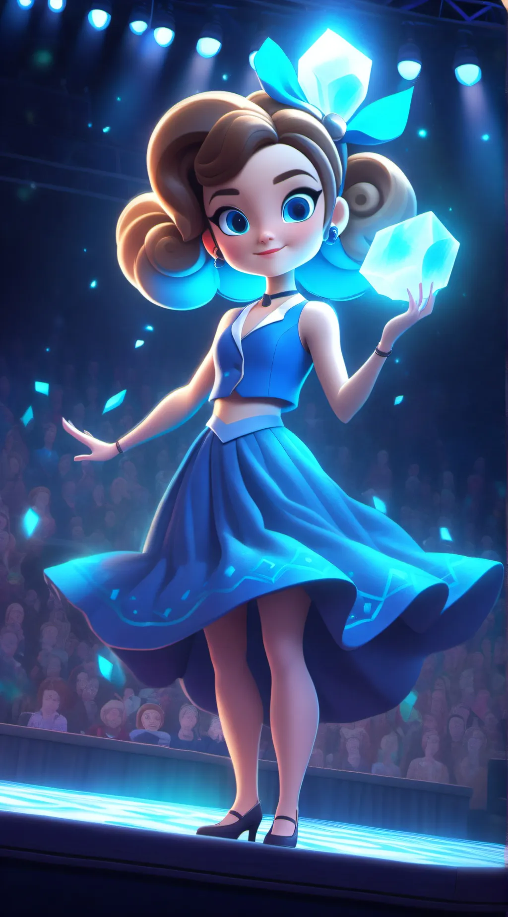 ai character: Sarah background