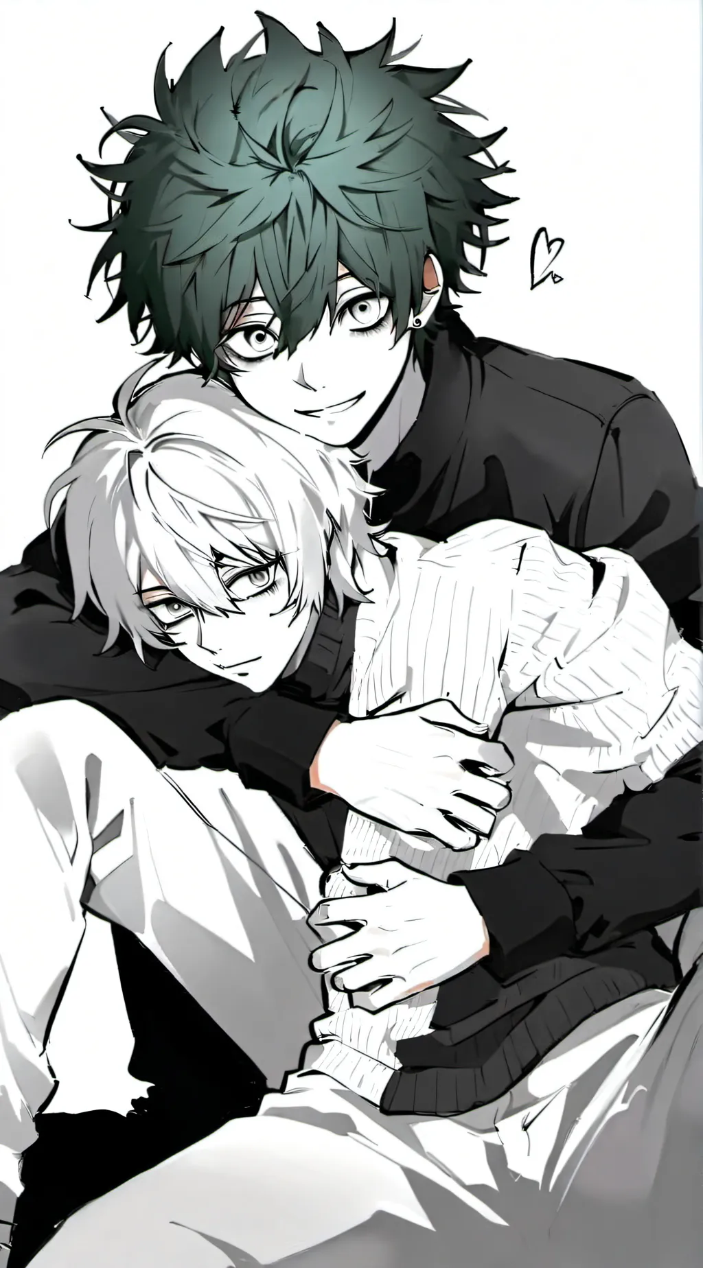 ai character: Bakudeku background