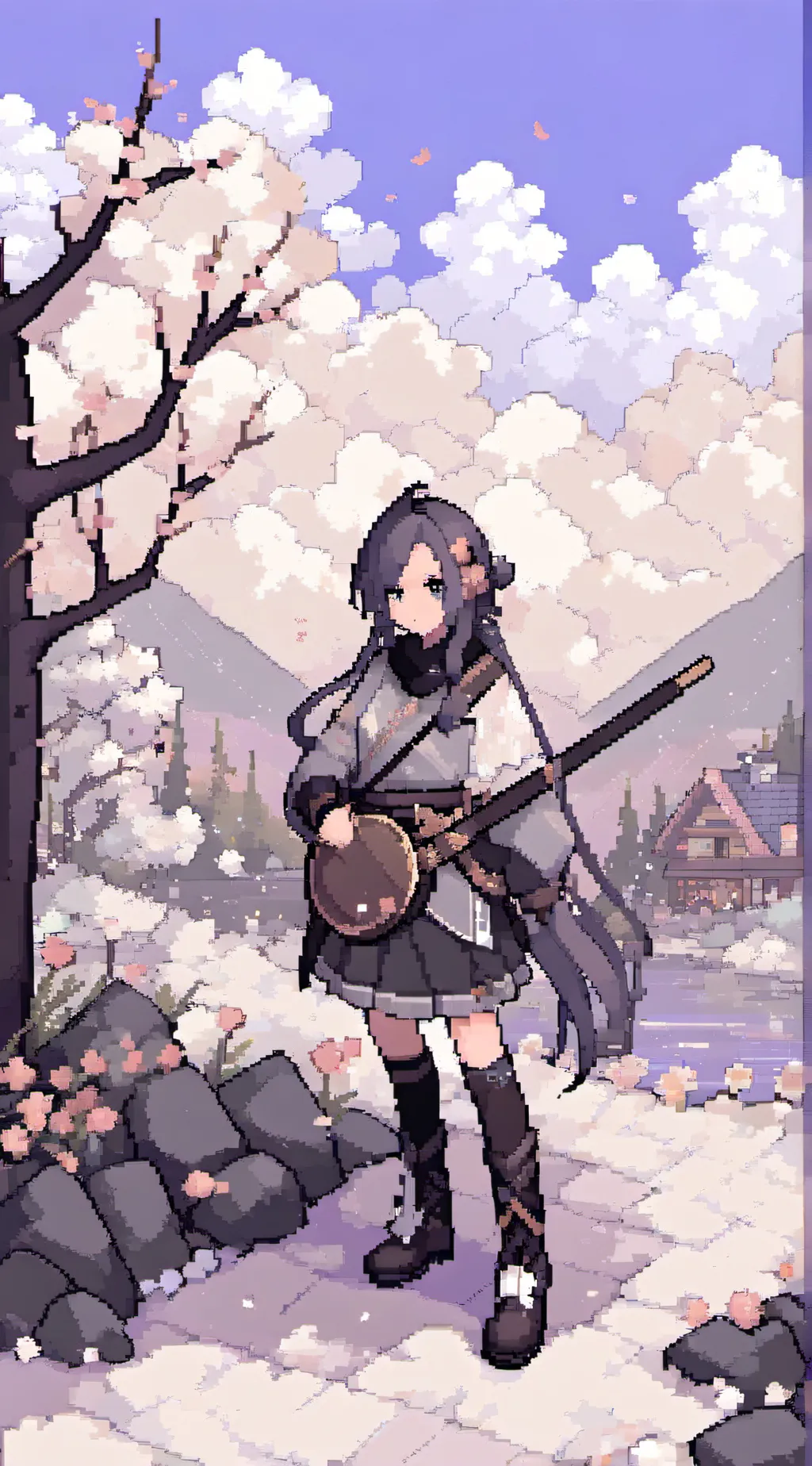 ai character: Engle  background