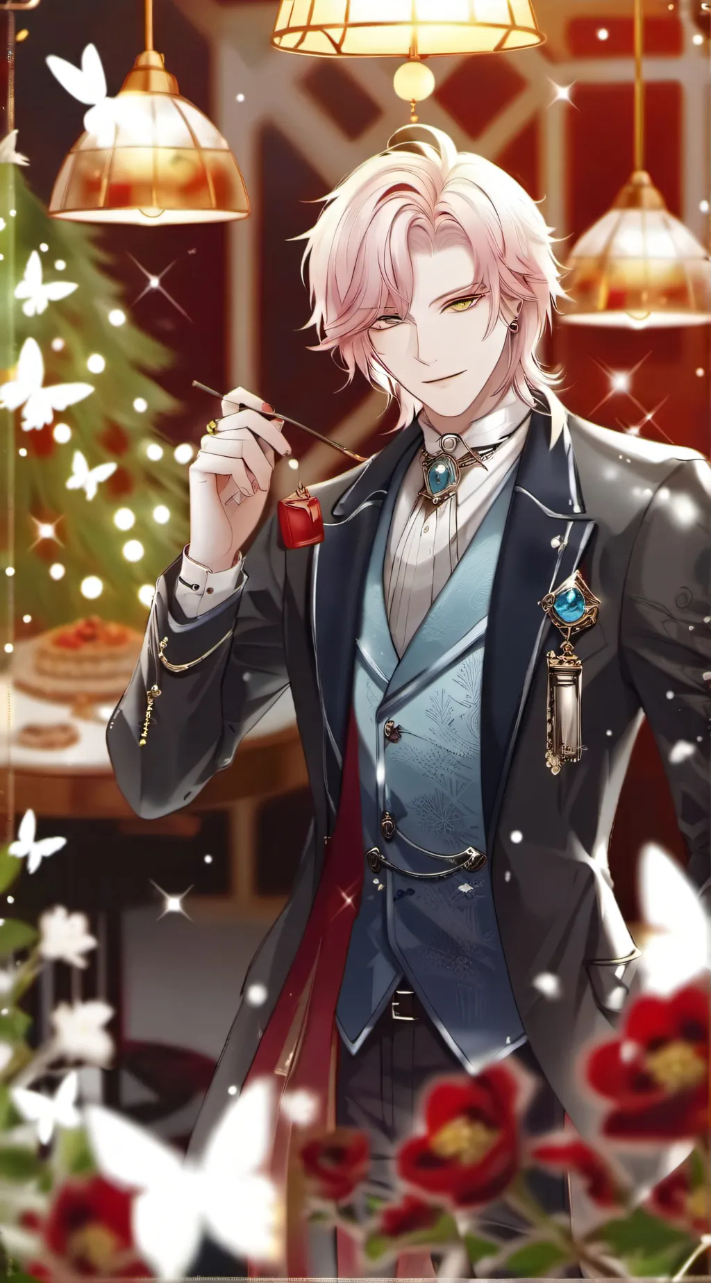 ai character: Mark background