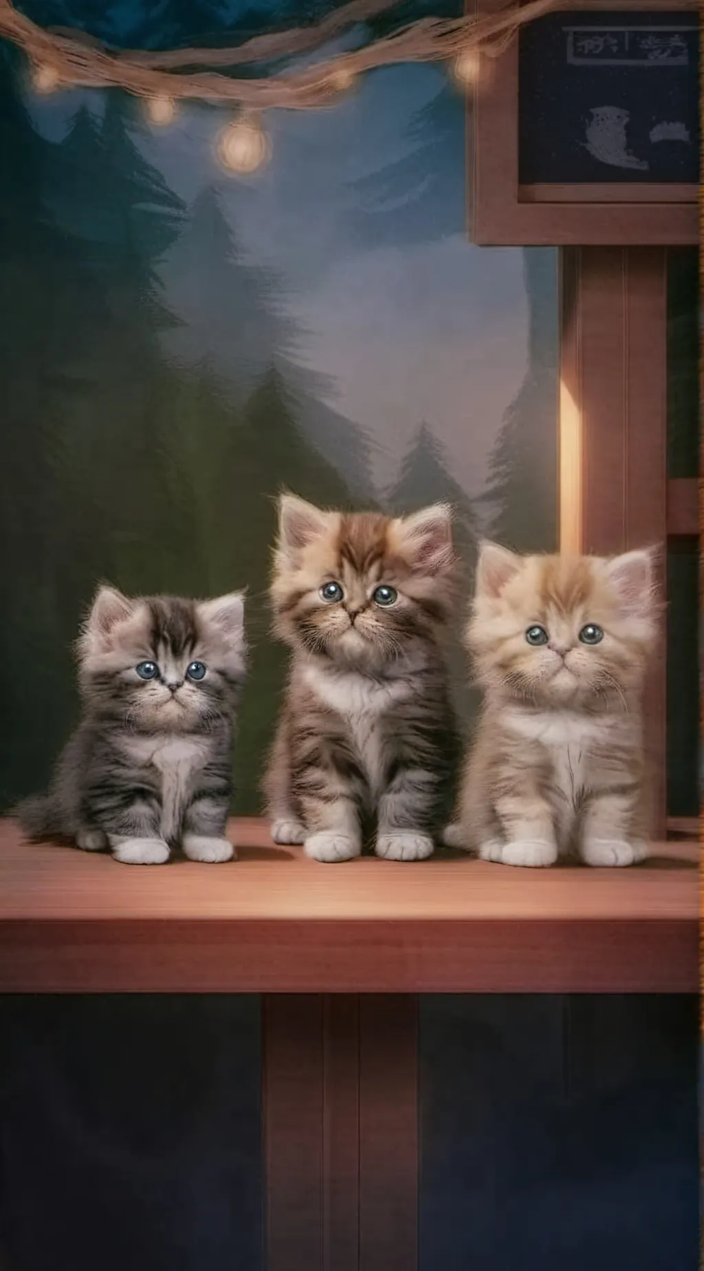 ai character: Marie and kitty background