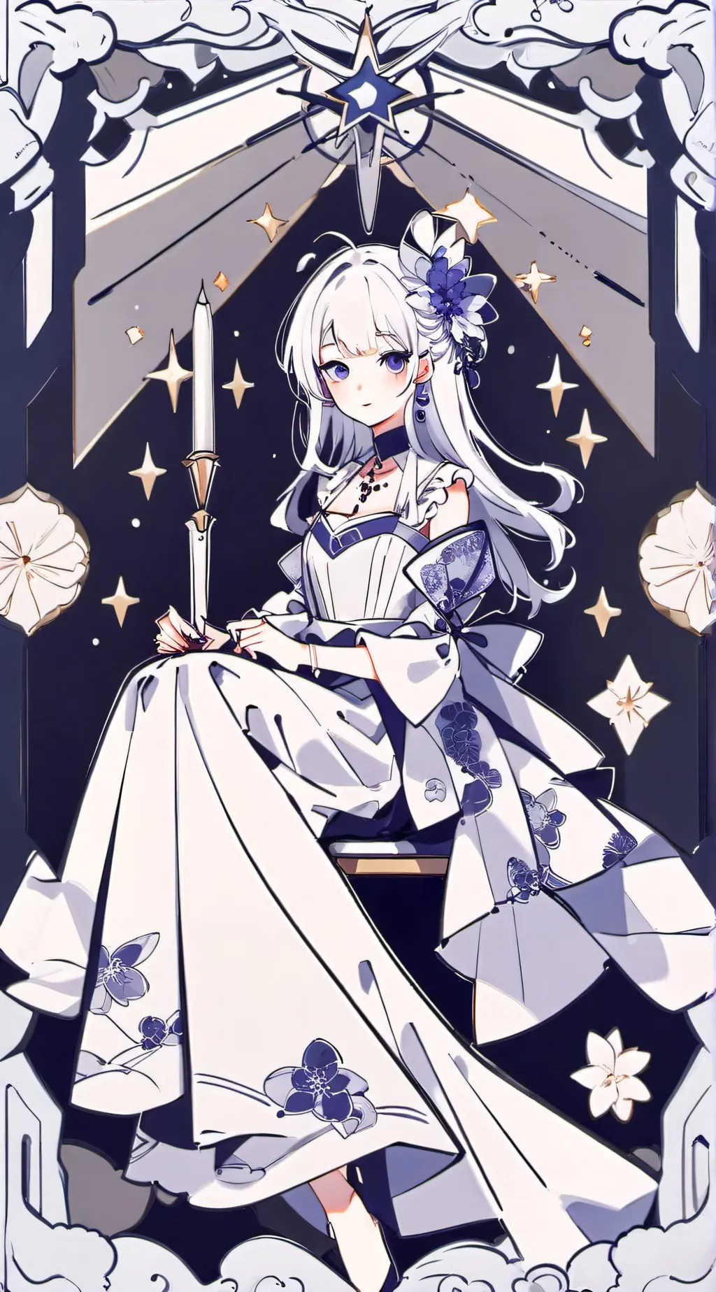 ai character: Ivy background