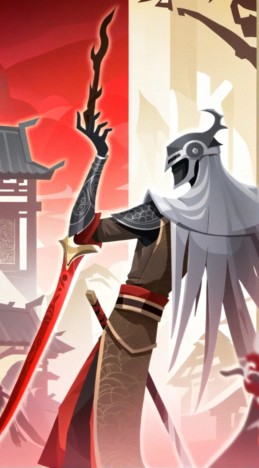 ai character: Chroma background